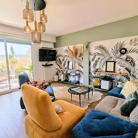 Sun Deck Terrace - Port Of With View And Air Conditioning * 니스