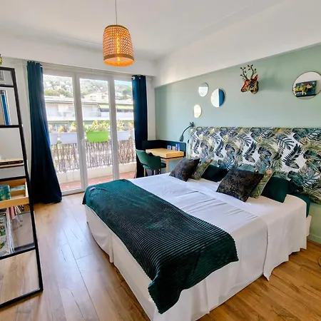 아파트 Sun Deck Terrace - Port Of With View And Air Conditioning 니스